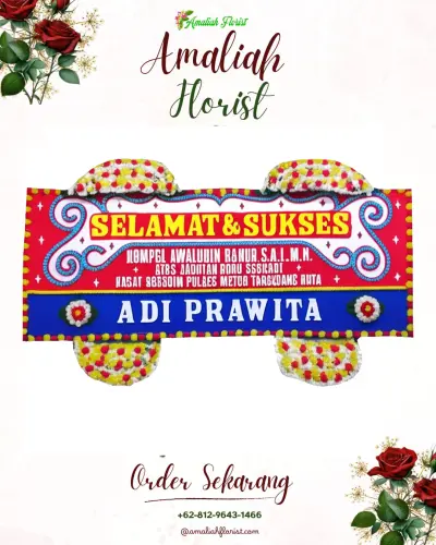 Karangan Bunga Ucapan Selamat di Lodar El